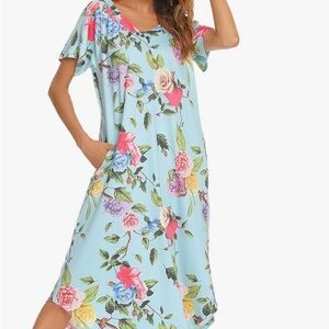 YOZLY Floral Nightgown XL